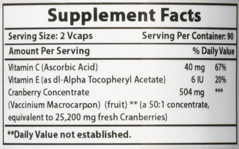 Best Naturals Cranberry 3X Strength, 12600 mg 180 Veggie Capsules (180 Count (Pack of 1)) 180 Count (Pack of 1) - BeesActive Australia