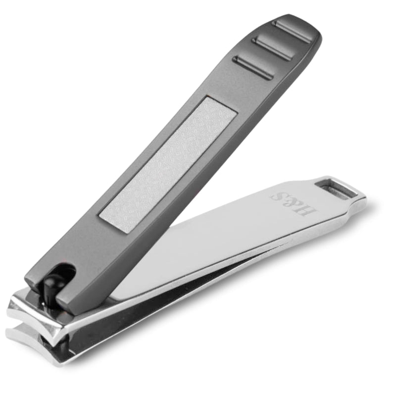 H&S Nail Clippers 2 Pcs Nail Cutter Set Toenail Fingernail Clippers Kit with Catcher File for Thick Nails Men Women Classic - BeesActive Australia