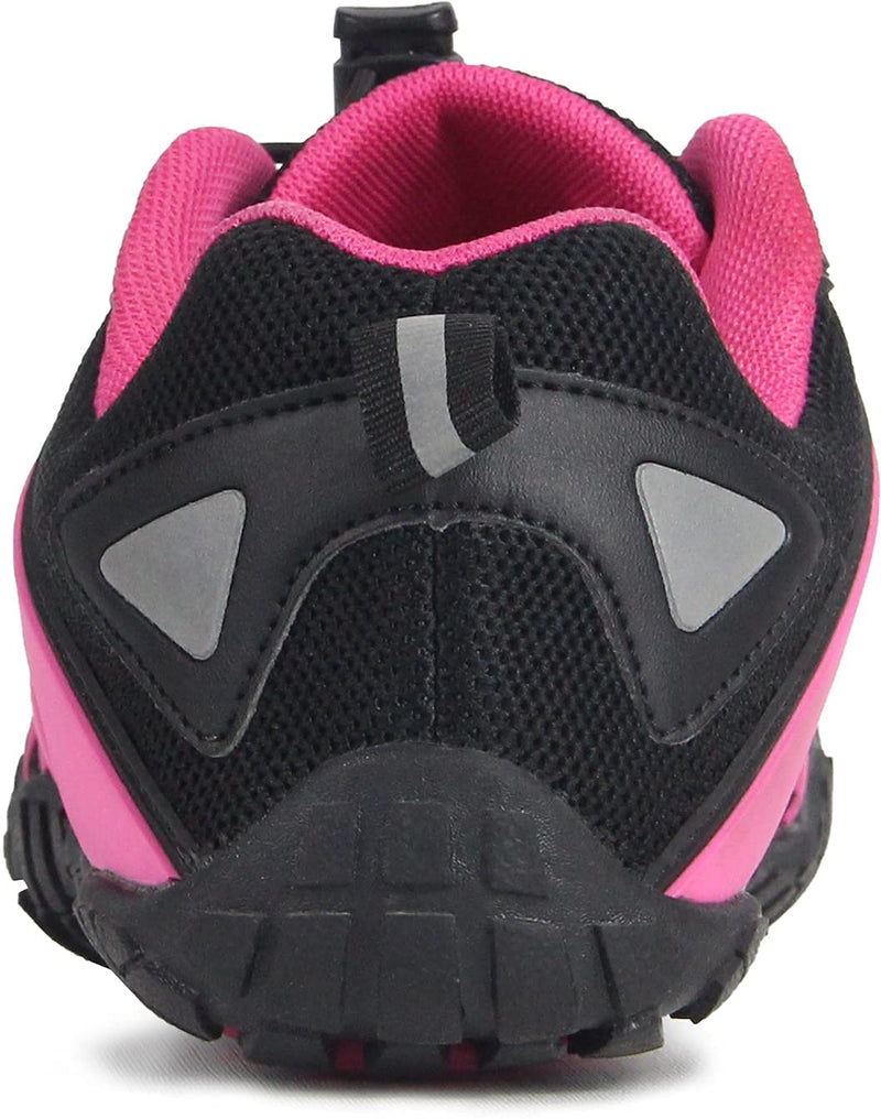 Oranginer Women's Barefoot Shoes - Wide Toe Box - Zero Drop - Minimalist Shoes 7 2-black Rose-1 - BeesActive Australia