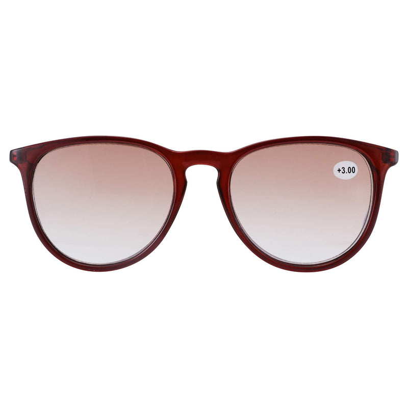 Reading Sunglasses Glasses +1.0 +1.5 +2.0 +2.5 +3.0 +3.5 +4.0 Men's Women's Sun Readers Retro Vintage Style by ASVP Shop Brown 1.0 x - BeesActive Australia