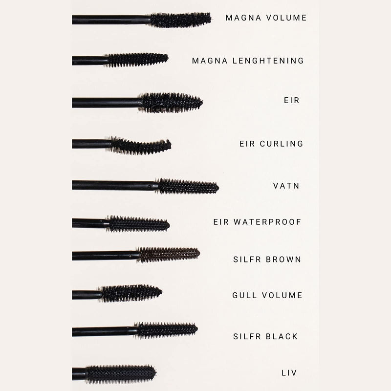 IDUN Minerals - EIR Ultimate Volume Buildable Mascara - Boost Lashes, Without Smudging and Clumping, Safe for Sensitive Eyes - Cruelty Free, 100% Vegan Makeup - 013 Black, 0.45 fl oz Tube - BeesActive Australia