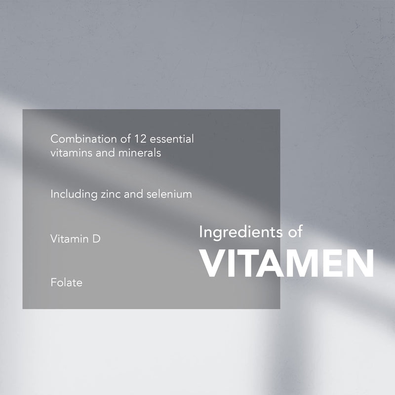 Zita West Vitamen - Ultimate Male Fertility Supplement - 30 Capsules (1 Months Supply) 30 Count (Pack of 1) - BeesActive Australia