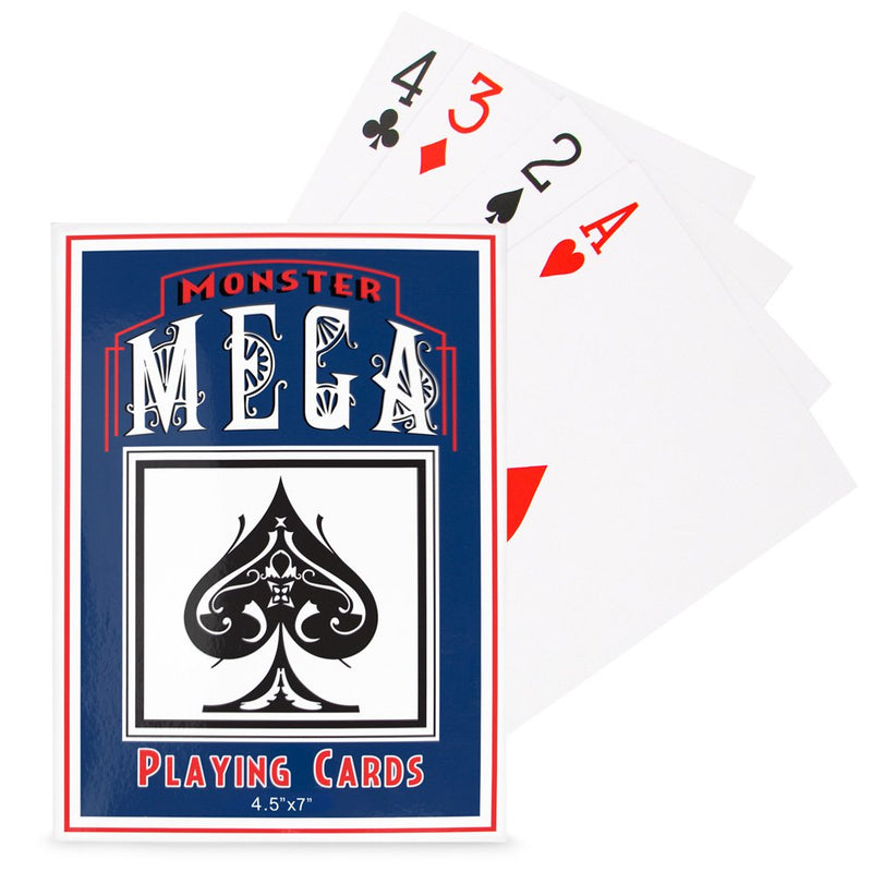 [AUSTRALIA] - Jumbo Oversize Playing Cards 4.5"x7" by Midway Monsters 