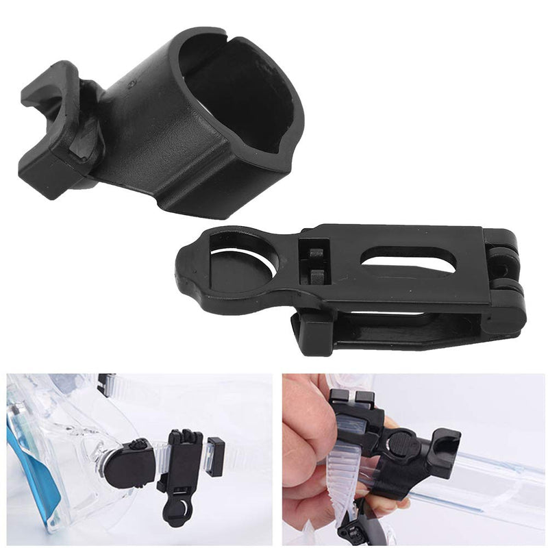 VGEBY Snorkel Clip Keeper Quick Release Snorkel Holder Universal Snorkeling Diving Air Tube Keeper Mount Connector Buckle Clip Replacement - BeesActive Australia