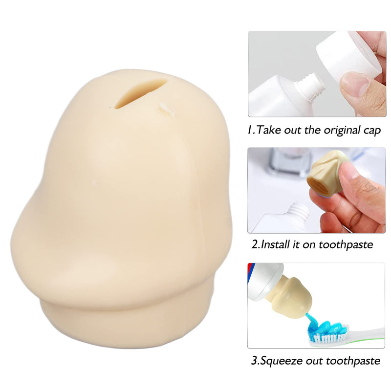 Toothpaste Squeezer Fun Toys, Plastic Portable Dustproof Toothpaste Topper Protector Head - BeesActive Australia