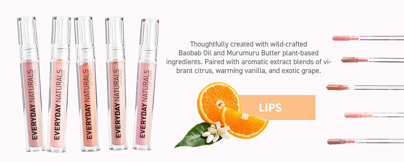 Everyday Minerals | Ingenue Lip Gloss | Natural Mineral Makeup Lip Gloss | High Shine | 100% Vegan | - BeesActive Australia