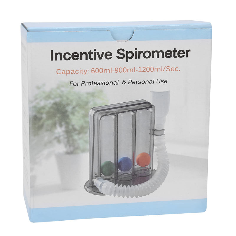Lung Exerciser Respiratory Exerciser Deep Breathing Exerciser Washable 3 Ball Vital Capacity Training Tool Incentive Spirometer - BeesActive Australia