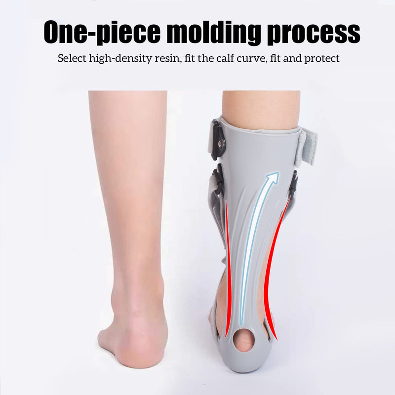 Afo Foot Drop Brace Splint Ankle Foot Orthosis Walking with Shoes or Sleeping for Stroke Hemiplegia?Medium-Right? Medium-Right - BeesActive Australia