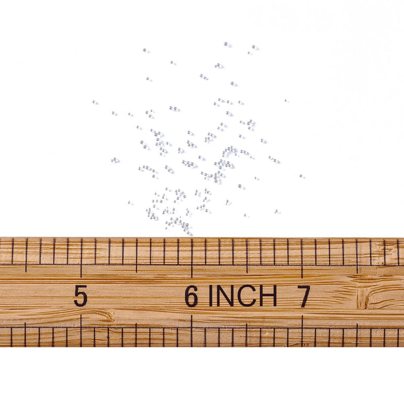 Pandahall 50g Translucence DIY 3D Caviar Nail Art Decoration Mini Micro Glass Beads for Nail Care No Hole Crystal 0.6-0.8mm X-MRMJ-R038-B02 0.6~0.8mm#Crystal - BeesActive Australia