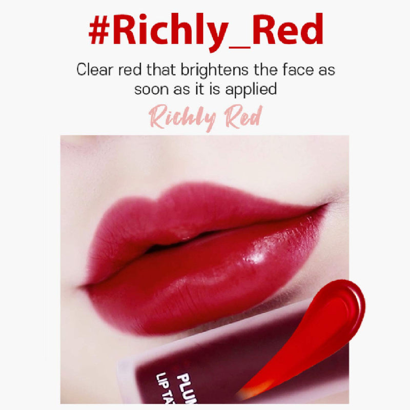 CATRIN Rouge Star Plumping Lip Tattoo pack #Richly Red Tinted Peel off Lip Stain with Plumping Effect, 12 hours Long-lasting Effect Richly Red - BeesActive Australia