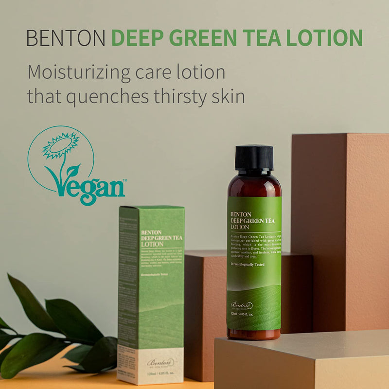 Benton Deep Green Tea Lotion - BeesActive Australia