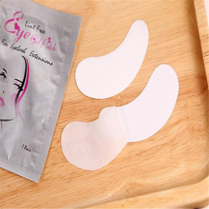 200 Pairs Set,Eye Gel Patches,Under Eye Pads Lint Free Lash Extension Eye Gel Patches for Eyelash Extension Eye Mask Beauty Tool (200) - BeesActive Australia