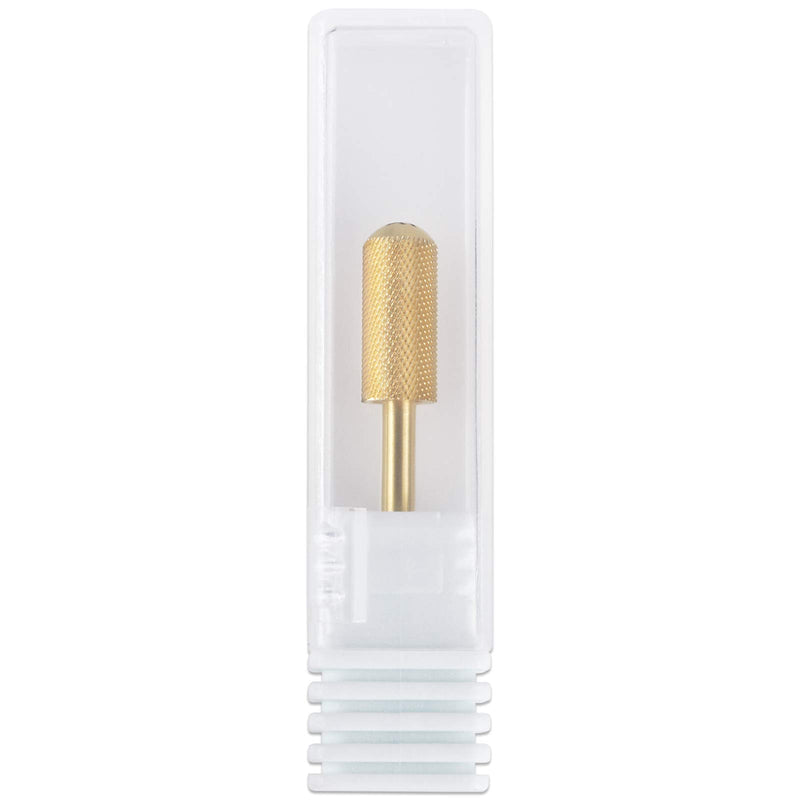 Pana 3/32" Small Smooth Top Nail Carbide Bit - Gold Color (Grit: Extra Fine - XF) for Electric Dremel Drill Machine - BeesActive Australia