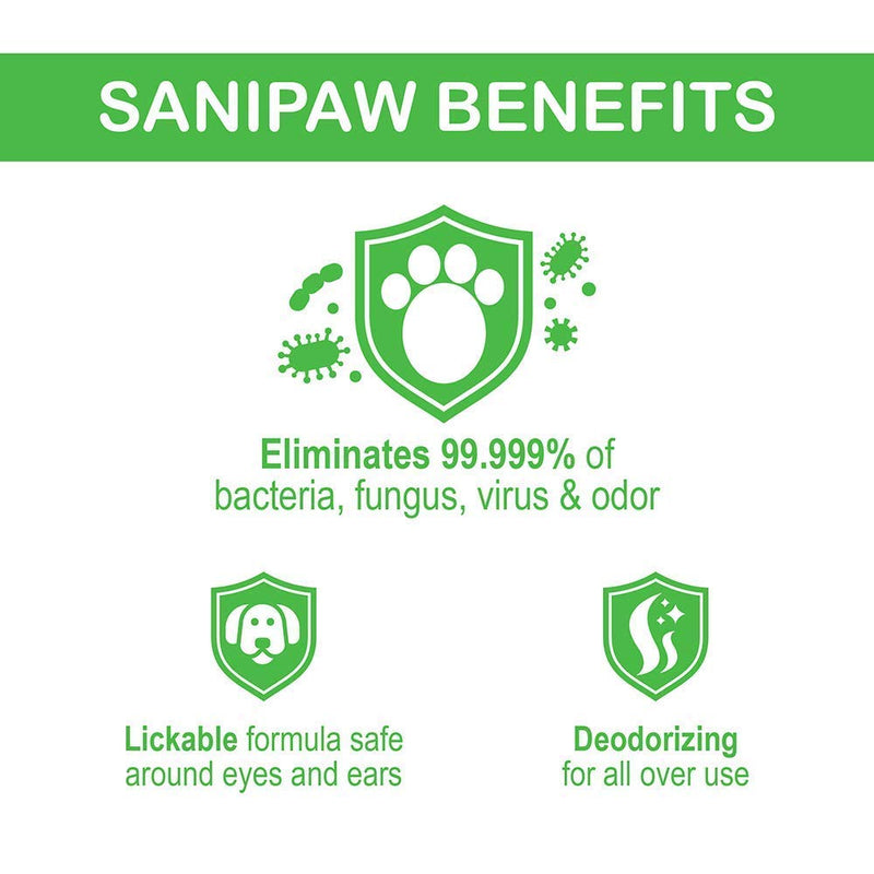 Protex PawZ SaniPaw Dog Paw Sanitizer Spray & SaniPaw Dog Paw Wipes Bundle - BeesActive Australia