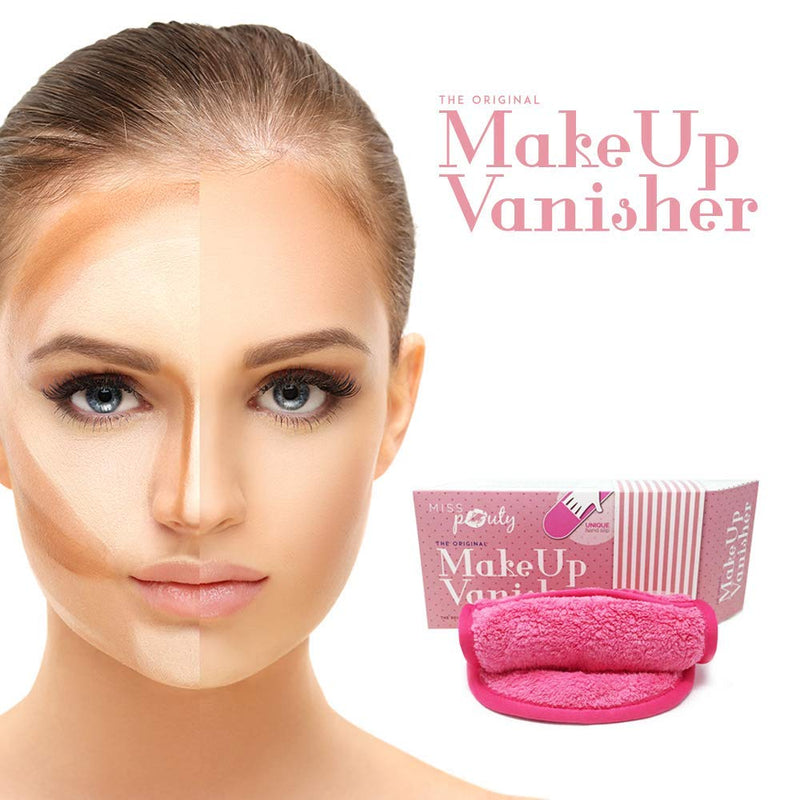 The Original Miss Pouty MakeUp Vanisher Cloth With Integrated Glove- Removes Make Up With Just Water - BeesActive Australia