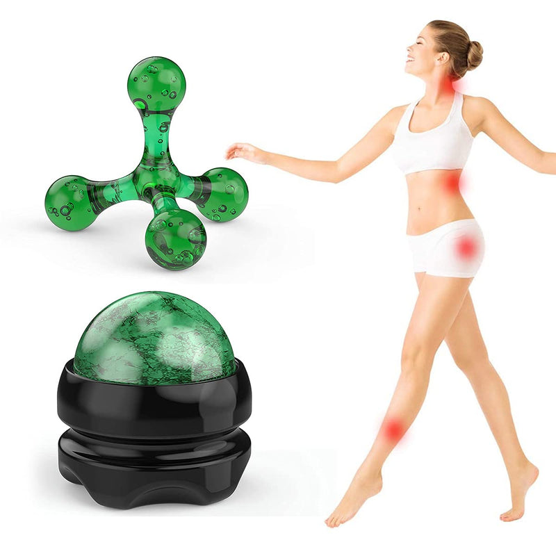 Massage Ball and Fascia Ball for Self Massage and Trigger Point Therapy Trigger Point Massager Acupressure Massage Ball Back Neck Pain Massage Roller - BeesActive Australia