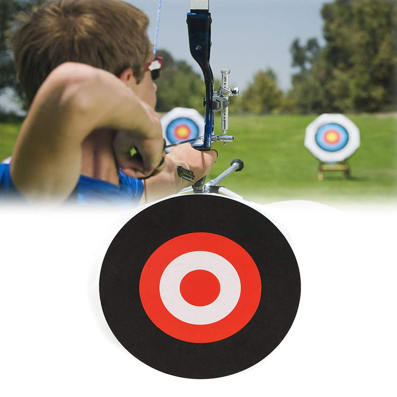 BinaryABC EVA Backyard Archery Target,Shooting Practice Target,Practice Arrows Target for Training Daily Use Outdoor 24cm(Black) - BeesActive Australia