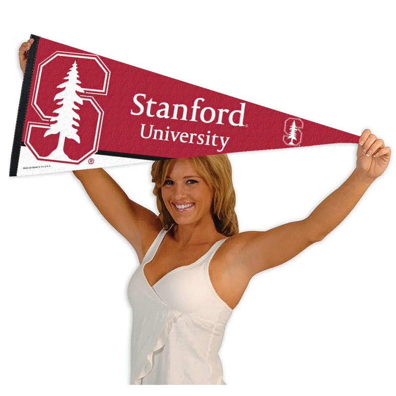 College Flags & Banners Co. Stanford Pennant Full Size Felt - BeesActive Australia
