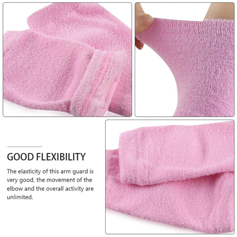 Healifty 2 Pairs of Elbow Gel Cover Moisturising Elbow Sleeves Exfoliating Soften Dry Cracked Skin Arm Protection - BeesActive Australia