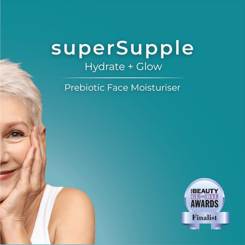 Pure & Cimple Prebiotic Face Moisturizer | Natural Blend with Polyglutamic Acid and Ceramide NP | Repair Skin Barrier, Balance and Deep Hydration, Advanced Facial Moisture Cream for Women (60ml) - BeesActive Australia