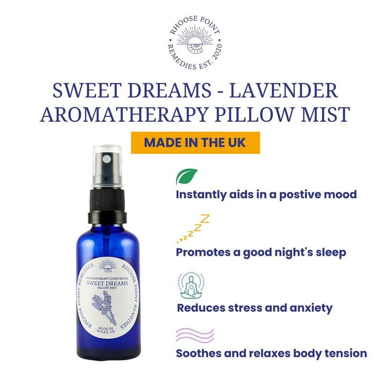 Lavender Pillow Spray for Sleep - Aids Sleeping & Anxiety for Adults & Children | Sleep Pillow Mist | Calming Herbal Home Spray | Aromatherapy Organic English Lavender Essential Oil | Vegan Friendly - BeesActive Australia