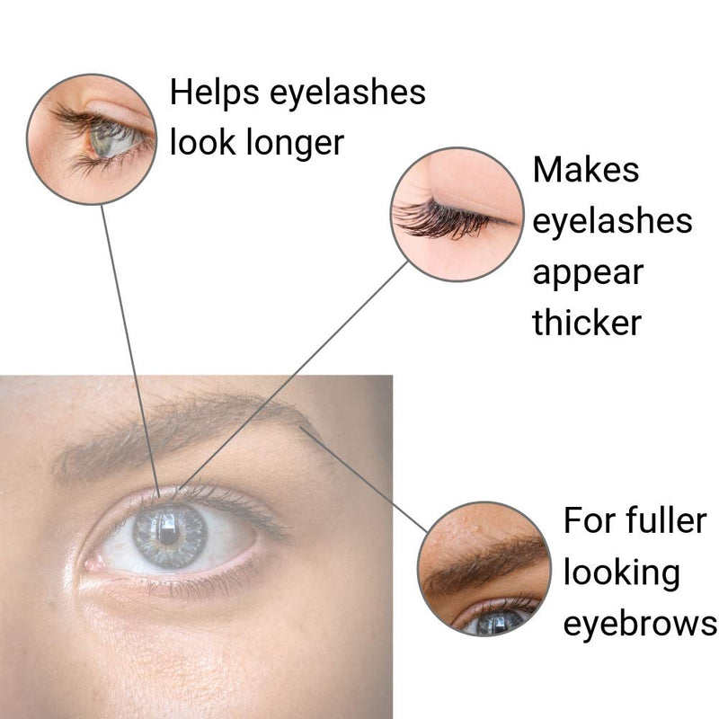 Organys Lash & Brow Booster Serum Gives You Longer Fuller Thicker Looking Eyelashes & Eyebrows. Bestselling Conditioner Stimulates The Appearance Of Growth & Regrowth. Natural Eye Lash Oil Free Enhancer - BeesActive Australia