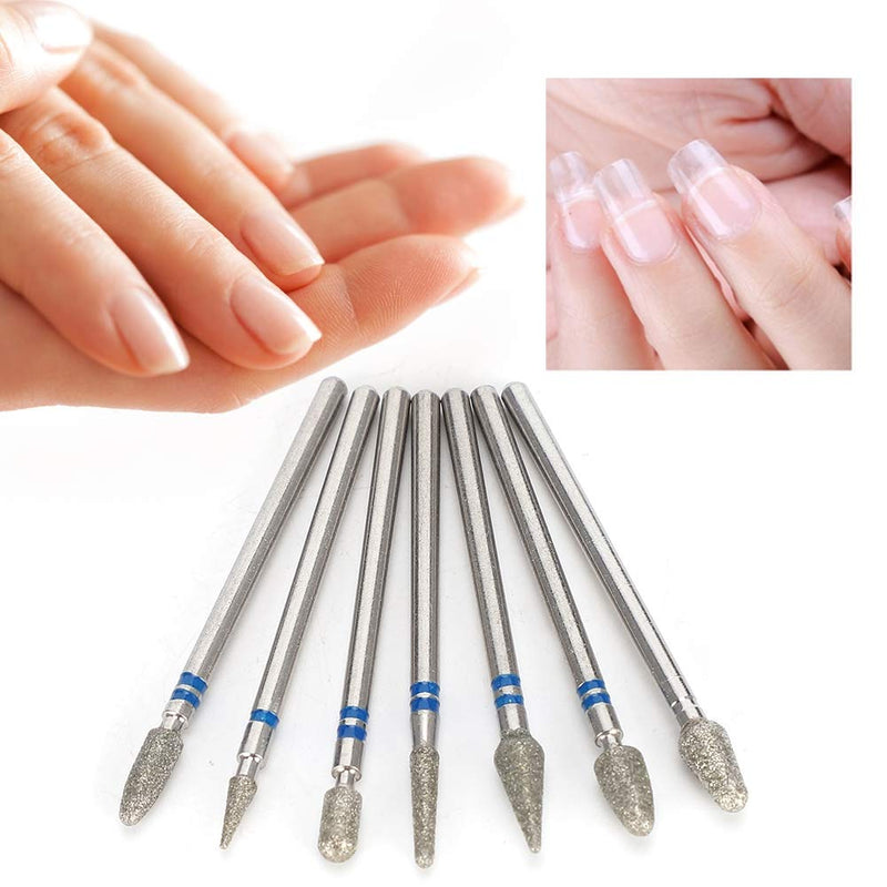 No Dust Pollution Nail Drill Bits, Nail Art Drill Bit, Stable Performance Efficient Beauty Salon for Home(NO.08) NO.08 - BeesActive Australia