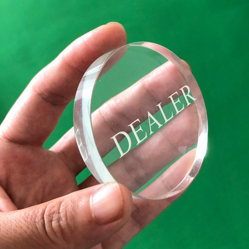 Yuanhe Transparent Dealer Poker Buttons ¡­ - BeesActive Australia