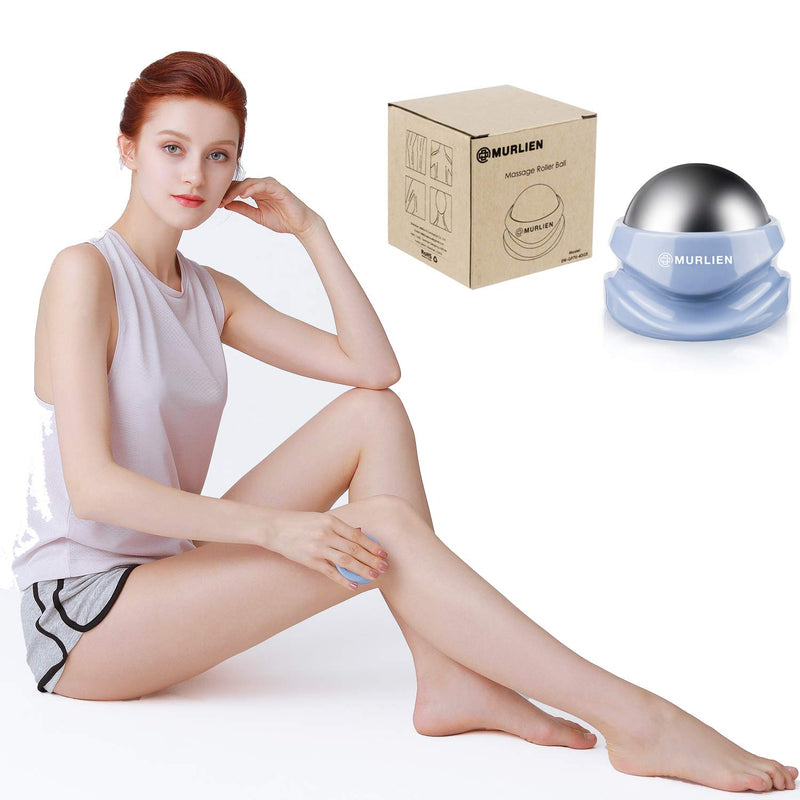 MURLIEN Ice Therapy Massage Roller Ball, Manual Massager for Deep Tissue Massage, Alleviating Muscle Tension and Pain Relief, Suitable for Neck, Back, Shoulders, Arms, Legs, Thighs etc. - BeesActive Australia