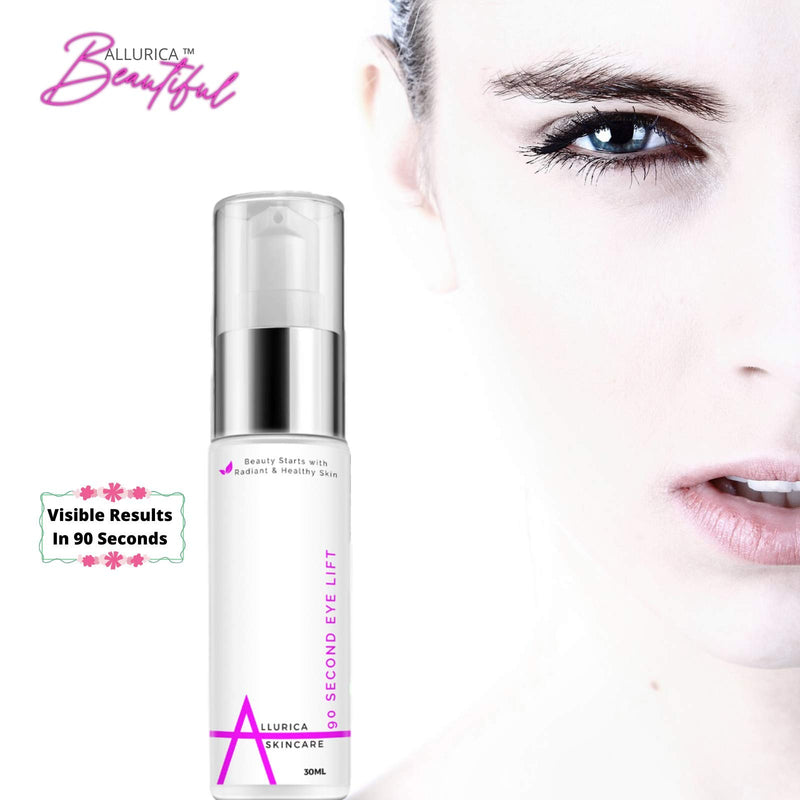 Anti Aging Eye Serum - 90 Second Eye Lift - NEW Revolutionary Formula by Allurica Skincare - BeesActive Australia