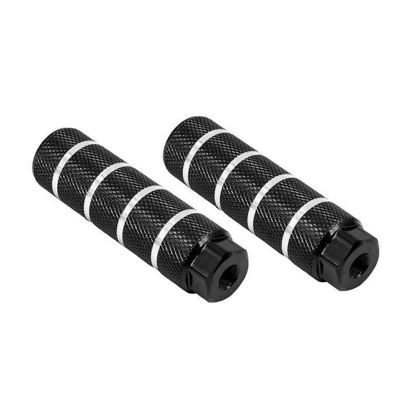 NOSTIFY 2PC 3/8 inch - 26 Teeth Aluminum Alloy Bike Pegs - Black - BeesActive Australia