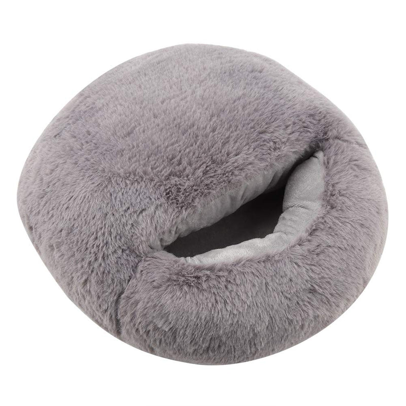 Raguso Electric Foot Cushion Electric Foot Warmer Cushion for home for Dormitory (gray) Grey - BeesActive Australia