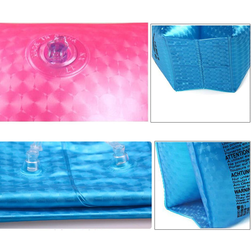 AiLike Inflatable Swim Arm Bands Water Wings for Kids Children Adults Pink - BeesActive Australia