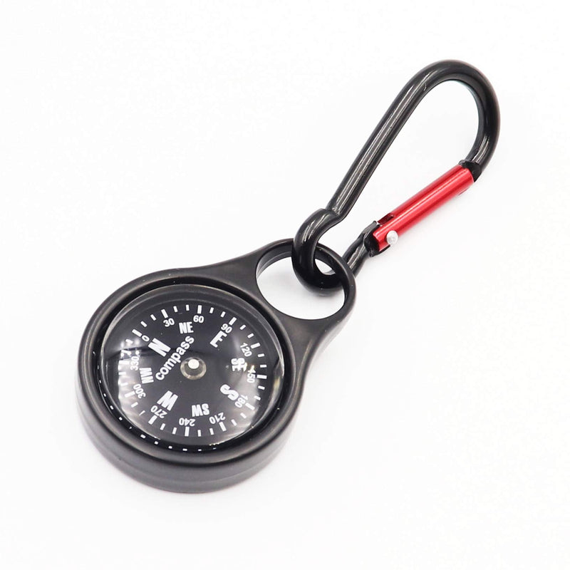 DETUCK Compass Keychain Portable Metal Survival Compass for Hiking Camping Outdoors - BeesActive Australia