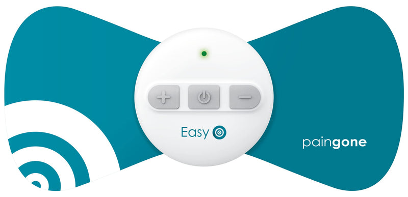 Paingone Easy - Wearable Effective Pain Relief | Wireless TENS Machine for Back, Arms, Legs and Shoulder Pain | Portable TENS Machine for Pain Management | Drug-Free Treatment | 2 Year Guarantee 1 Count (Pack of 1) - BeesActive Australia