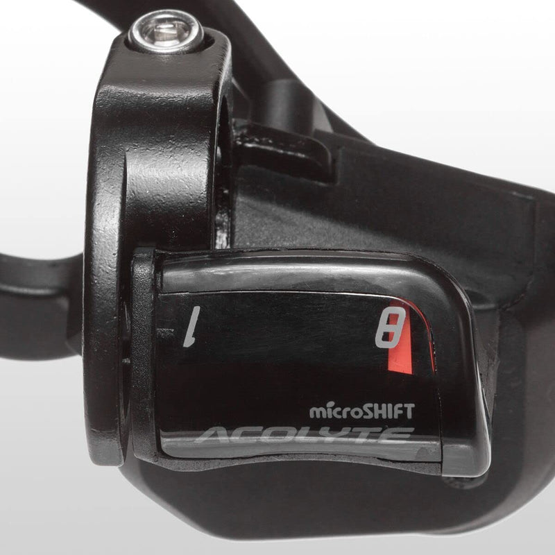 Microshift Acolyte Right Shifter - 8-Speed Black, 8-Speed - BeesActive Australia