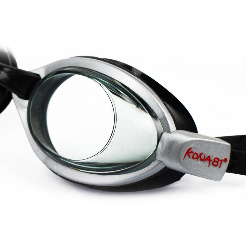 [AUSTRALIA] - KONA81 Barracuda Optical Swim Goggle K514, Designed for Triathlon, Anti-Fog, UV Protection, Silicone, No Leaking, Comfortable for Adults Men Women Unisex #51495 0.0 