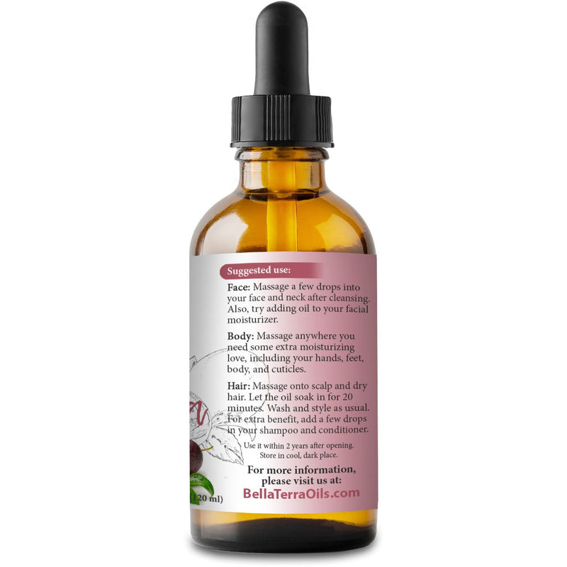 NEW Maracuja Oil (Passion Fruit). 4oz. Cold-pressed. Unrefined. Organic. 100% Pure. Non-GMO. Hexane-free. Fights Wrinkles. Softens Hair. Natural Moisturizer. For Hair, Skin, Beard, Stretch Marks. - BeesActive Australia