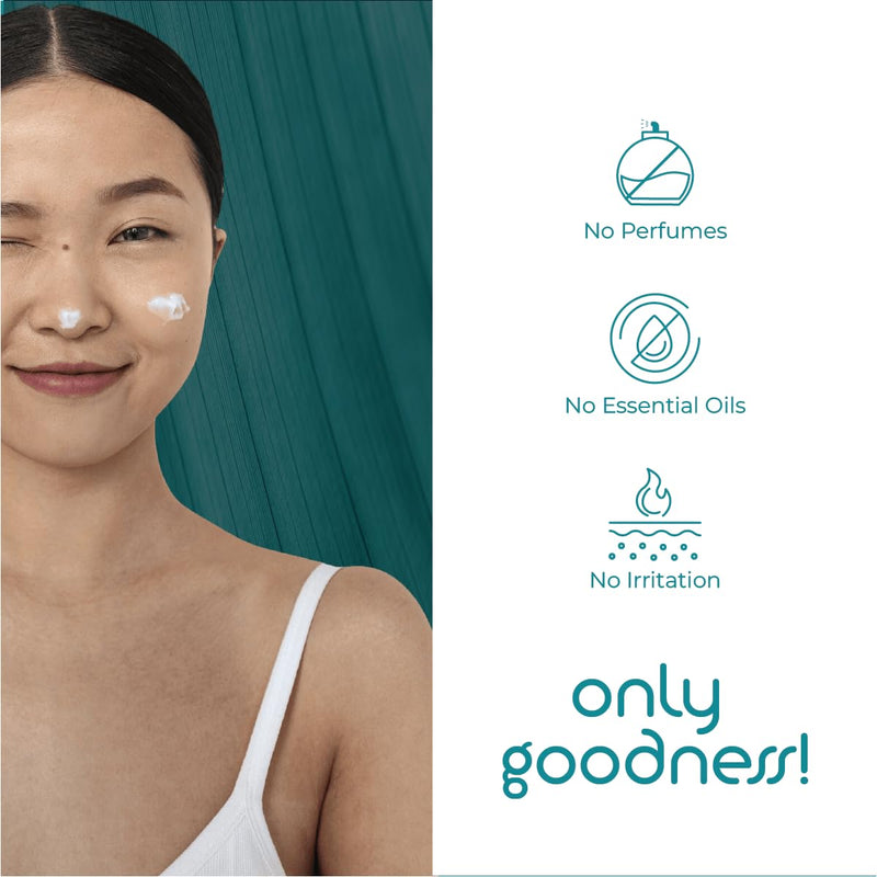 Pure & Cimple Prebiotic Face Moisturizer | Natural Blend with Polyglutamic Acid and Ceramide NP | Repair Skin Barrier, Balance and Deep Hydration, Advanced Facial Moisture Cream for Women (60ml) - BeesActive Australia
