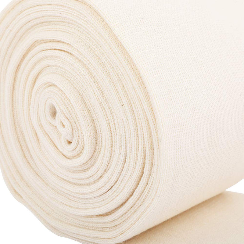 HEALTHANDYOGA Cotton Stockinette Sleeve Roll, Naturally Stretchable Raw Cotton – Comfort wear, Sweat Absorbent – Reduces Itch, Odor - Suitable for Under and Over Cast Bandage Wear (Width - 3 Inch) Width - 3 Inch - BeesActive Australia