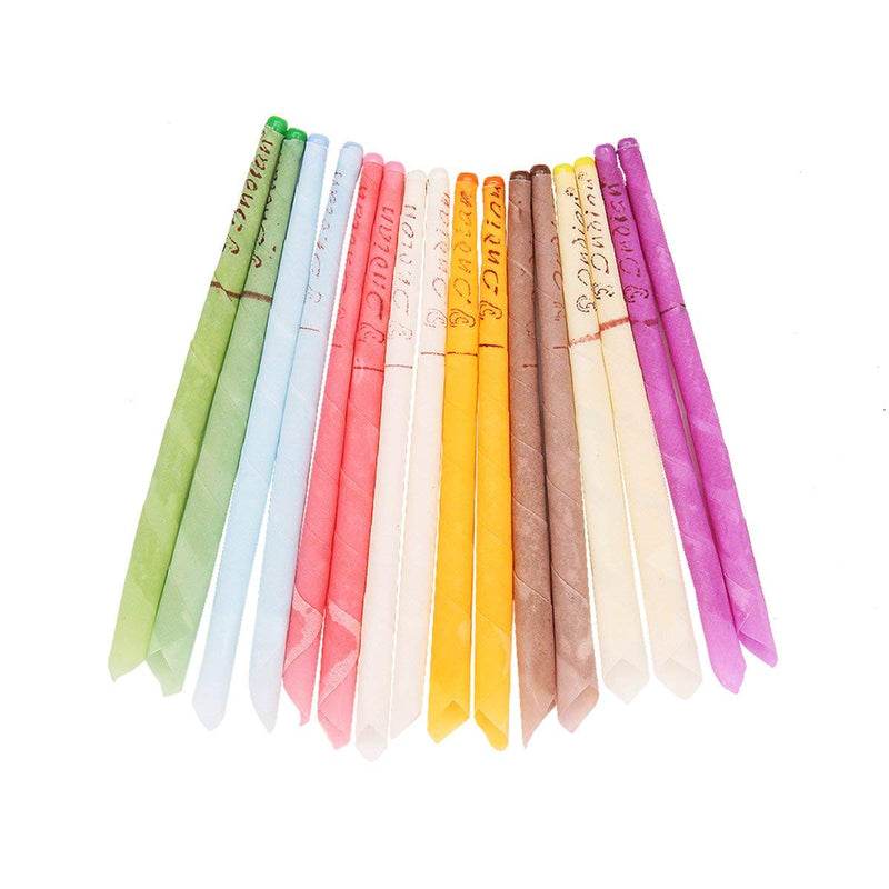 16 Pcs Beeswax Candling Cones,Natural Cones Beeswax,Scented Ear Wax Candle for Beauty Salon - BeesActive Australia