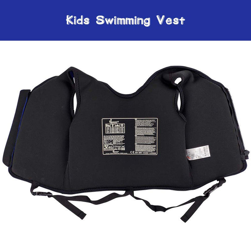 Kids Swim Vest Boys Girls Swimming Float Jacket Floation Waterproof Swim Device Beige 2-3T - BeesActive Australia