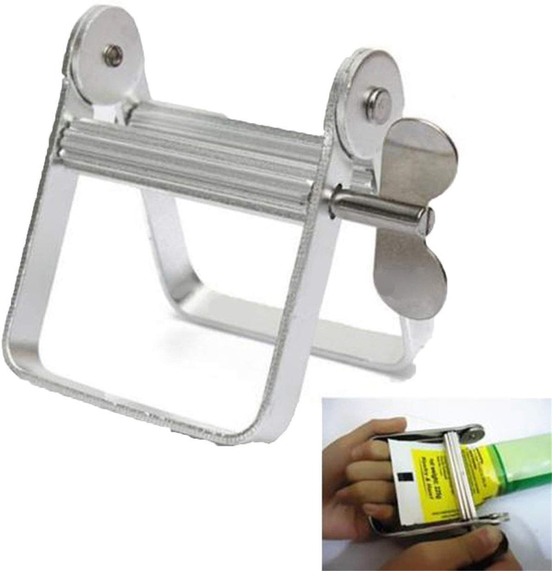 Yrlehoo Toothpaste Squeezer Metal Tube Squeezer Tool Wringer for Toothpaste Paint Tube Hair Color Dye Hand Cream - BeesActive Australia