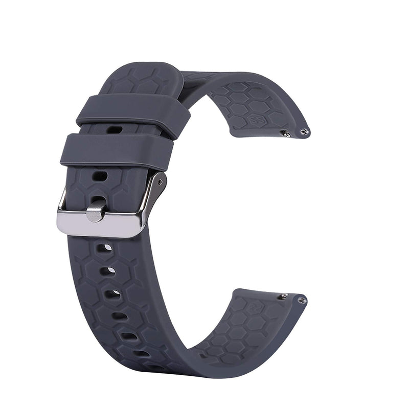TenCloud Band Compatible with Stiive LCW01 Bands Smart Watch Sport Silicone Quick Release Straps Waterproof Soft Replacement Band for LCW01 Smartwatch 6Colors - BeesActive Australia