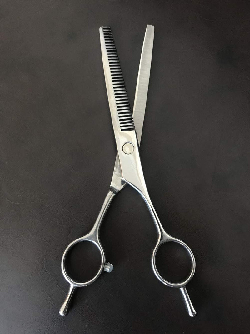 Dog Grooming Scissors,Pet Grooming Scissors with Thinning,Straight,Curved Down Shears great for Groomers,Home Grooming and Groomer Beginners - BeesActive Australia