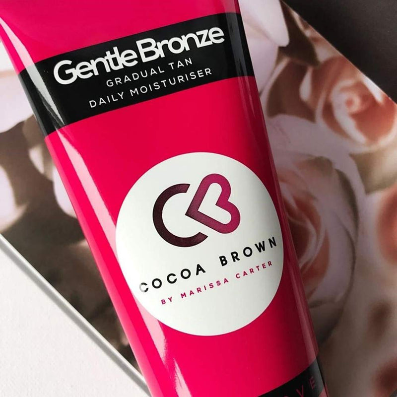 Cocoa Brown Gentle Bronze Gradual Tanning Lotion - Sunless Tanning Lotion for Face and Body - Moisturizing Self Tanning Lotion (7 fl oz) - BeesActive Australia