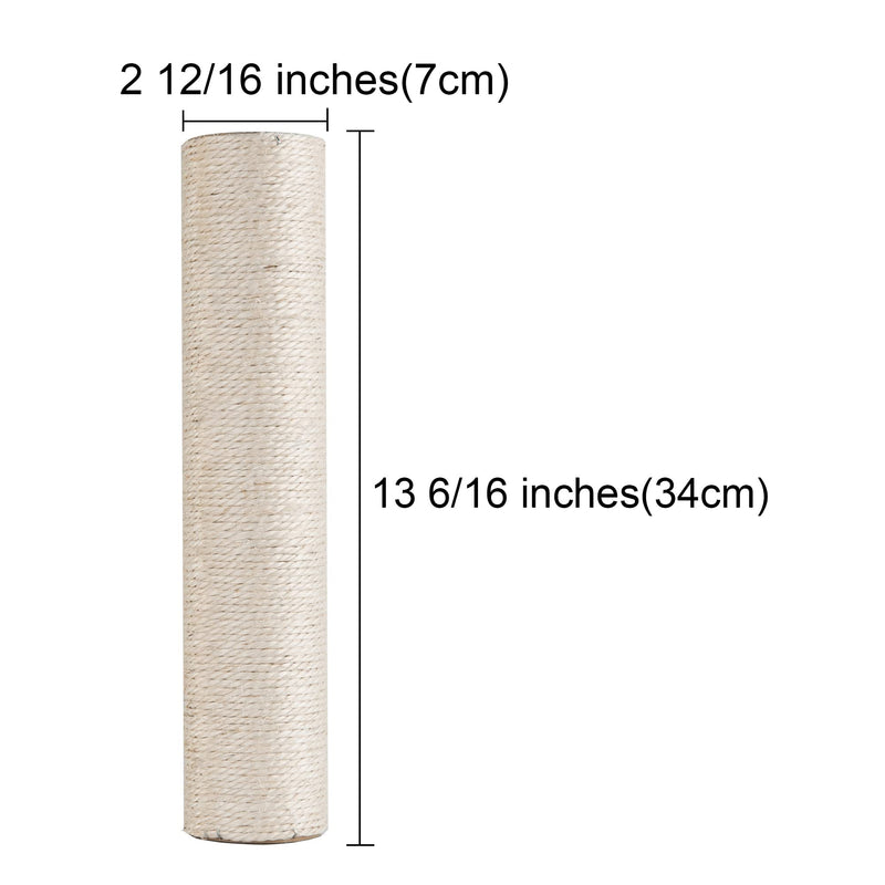 Dimaka Cat Scratching Post Replacement Post Pole, Sisal Pole Medium - BeesActive Australia