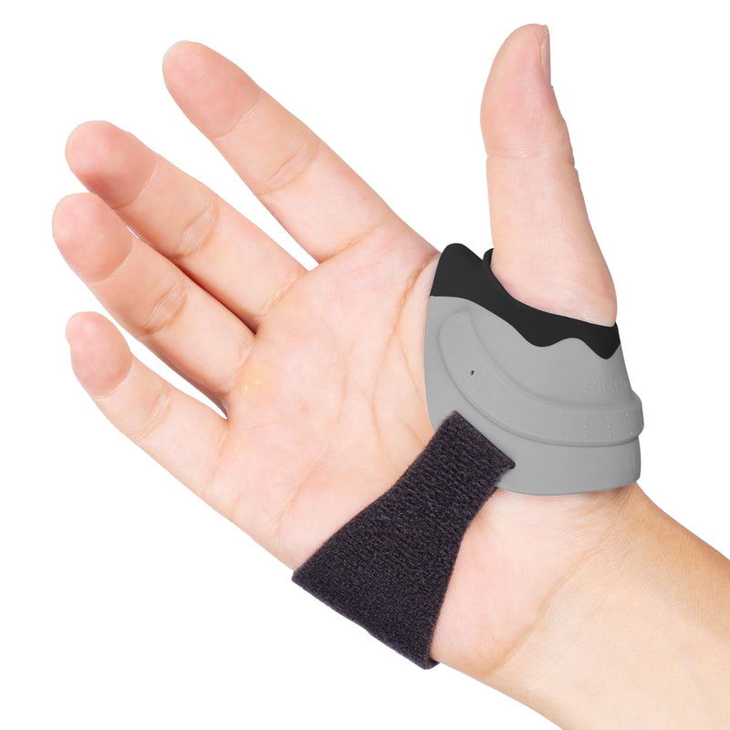 Velpeau CMC Joint Stability Brace: Thumb Support Elevated. Versatile Spica Splint Eases Osteoarthritis, Instability, Tendonitis, Effectively Relieves Arthritis Pain.(Black, Right Hand-Medium) Black-Right Hand Medium - BeesActive Australia