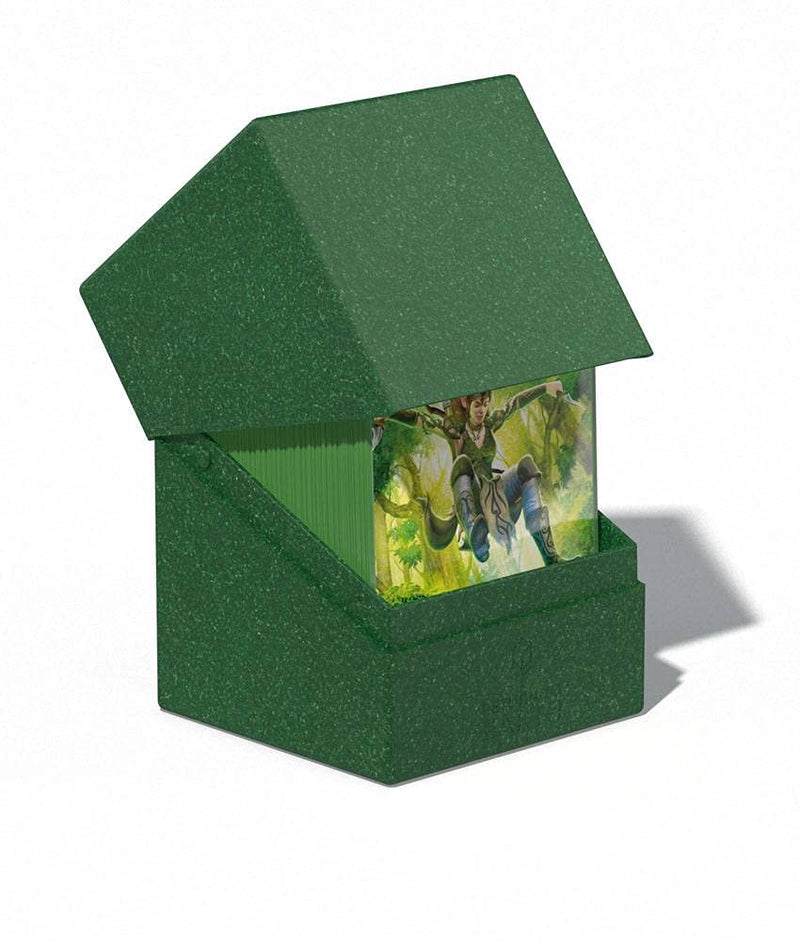 Ultimate Guard Boulder 100+ RTE Deck Case Green - BeesActive Australia