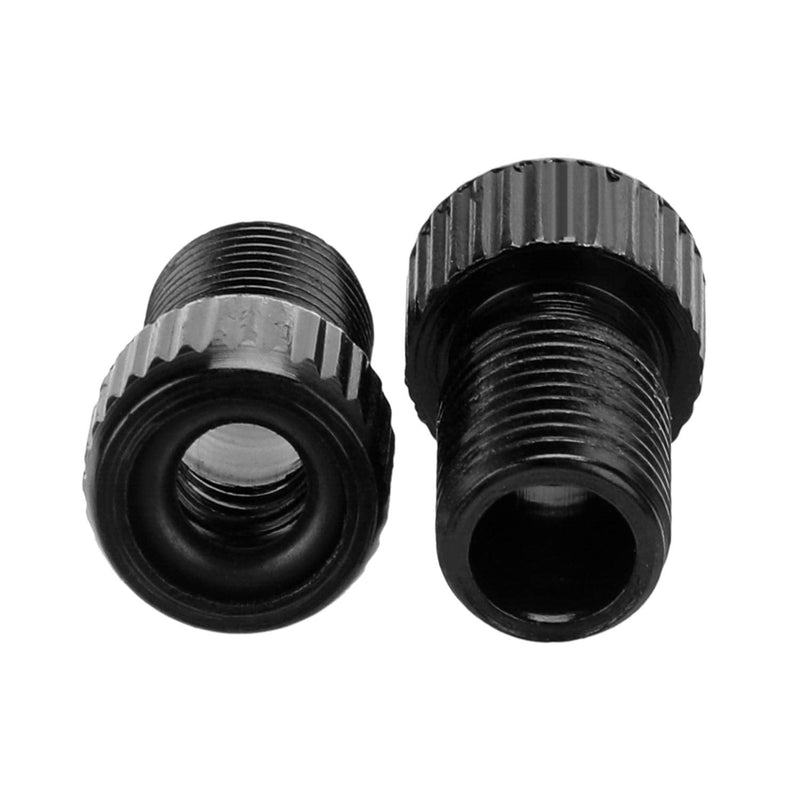 QKURT 4pcs Presta to Schrader Bike Valve Adaptor, Aluminum Alloy Adapter Converter Bicycle Valve - BeesActive Australia